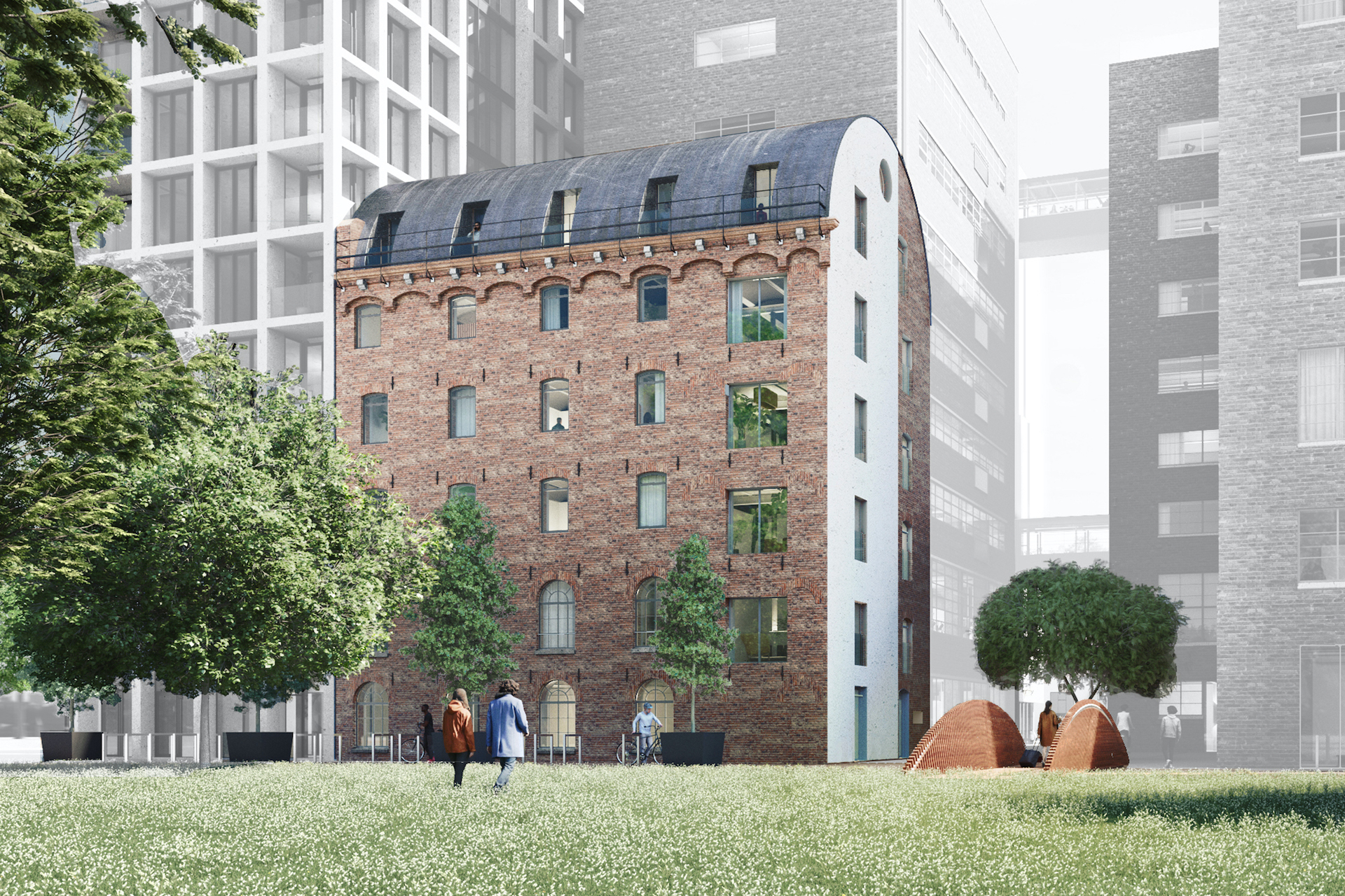 Loft te koop, Ketelhuis van De Meelfabriek in Leiden