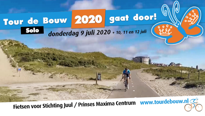 Tour de Bouw 2020  Van der Wiel Bouw in Noordwijk