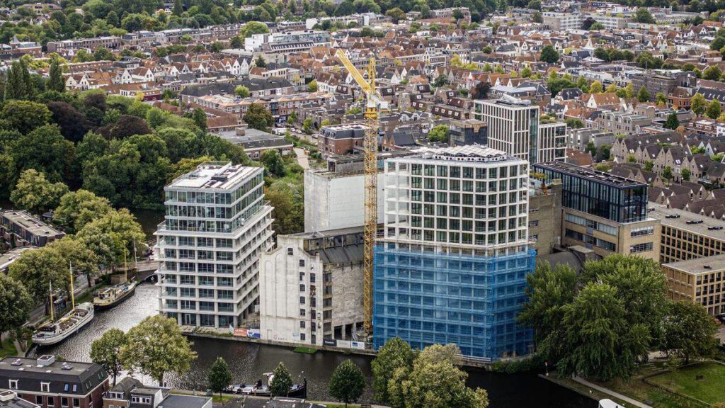 De Meelfabriek in Leiden een project van Van der Wiel Bouw